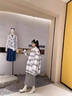 賓迪肯（BINDIKEN）美式復古外套男秋冬季羊羔毛棉服加絨加厚小香風(fēng)寬松格子棉衣潮牌 M199白色（羊羔毛加厚） L （125-145斤） 曬單實(shí)拍圖