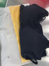TULX美背加厚內(nèi)衣卡卡同款U型美背內(nèi)衣女小胸聚攏加厚墊顯大網(wǎng)紅吊帶 U型黑色 (高品質(zhì)款) M 5.0c加厚墊(80-120斤) 曬單實(shí)拍圖