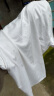 布先生春夏季短袖T恤男士纯棉小白T纯色内搭打底衫 白色 L/175  晒单实拍图