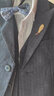 溫格奧 兒童禮服男童西服套裝花童西裝主持人服裝兒童節表演服演出服 外套+襯衫+馬甲+褲子+領(lǐng)結+胸針 130cm建議體重43-50斤 曬單實(shí)拍圖