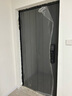 挺固加厚甲級防盜門入戶門+防撬防爆安全門子母門+防火巖棉填充＋智能鎖人臉識別 氟碳灰 2050*1050/2150*960單門開向咨詢 嵌入式全自動可視智能鎖 曬單實拍圖