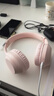 聯(lián)想（lenovo）TH10頭戴式無(wú)線(xiàn)藍牙耳機電競游戲重低音音樂(lè )運動(dòng)降噪耳機 電腦 粉色-內置麥克風(fēng)+9D環(huán)繞HIFI音質(zhì) 曬單實(shí)拍圖
