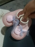 透氣軟底童鞋寶寶襪子鞋公仔膠底防滑地板襪嬰兒短襪兒童學(xué)步襪鞋 粉色彩邊（公仔棒棒糖） 內長(cháng)11.5cm 5-8個(gè)月 曬單實(shí)拍圖
