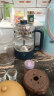 苏泊尔（SUPOR） 养生壶煮茶器煮茶壶电水壶热水壶烧水壶电热水壶迷你玻璃花茶壶黑茶 SW-10C06 实拍图