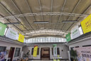 慧卓 辦公室吊燈LED長方形長條燈工業(yè)風(fēng)超市店鋪商用照明簡約現(xiàn)代吊線燈具工業(yè)風(fēng)條形商超工程高亮款 黑色 150*20*6.5cm 50W 曬單實(shí)拍圖