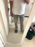 才俏美式復古破洞牛仔褲男秋季薄款設計感歐美高街潮牌開(kāi)叉拉鏈褲子男 [藍色-279-高品質(zhì)] L 110-120斤 曬單實(shí)拍圖