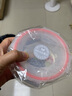 茶花（CHAHUA）玻璃保鮮盒圓形透明密封微波加熱上班族可攜帶飯盒 【橘色】400ML+600ML 曬單實(shí)拍圖