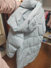 雅鹿中長款羽絨服女冬季2025年冬季新款時(shí)尚洋氣加厚保暖休閑年輕外套 藍(lán)色 L (165) 【推薦125-140斤】 曬單實(shí)拍圖