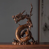 紀(jì)梵蒂 GEFIODEY紫銅祥龍擺件生肖龍新中式家居辦公室裝飾品擺設(shè)公司開業(yè)喬遷禮品 曬單實(shí)拍圖