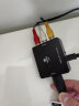 毕亚兹 HDMI转AV转换器 数字高清转3RCA音视频线红白黄 带USB供电 笔记本电脑大麦小米盒子机顶盒连电视 ZH59 实拍图