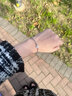 GATMEET小太陽(yáng)手鏈女生925銀半鐲小眾學(xué)生送女友老婆生日情人節禮物clect 太陽(yáng)手鏈【品牌禮盒】 曬單實(shí)拍圖