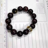 巧品（QIAOPIN）【生日禮物】印度小葉紫檀手串男士手鏈護身符十二生肖本命佛佛珠 生肖牛虎-虛空藏菩薩 曬單實拍圖