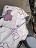 愛(ài)瑪（AIMA）電動(dòng)車(chē)擋風(fēng)被冬季加絨加大加厚電瓶摩托自行車(chē)防寒防曬罩防水防風(fēng) B5擋風(fēng)被基礎款-白色開(kāi)心熊 曬單實(shí)拍圖