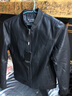 夾克男士休閑皮夾克男秋冬新款潮流修身棒球領(lǐng)機車(chē)皮衣男外套大碼休閑上衣 P719 M 曬單實(shí)拍圖
