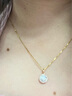 周生生七夕禮物圓滿鉆石吊墜 DailyLuxe 18K彩金 不含素鏈 92982P定價(jià) 曬單實(shí)拍圖