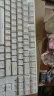 艾石头 FE 87 铁系列 机械键盘 87键游戏键盘 全键无冲 DIY磁吸上盖 阶梯键帽 白色 茶轴 实拍图