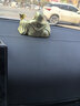 毅迅汽車(chē)防滑墊車(chē)載黑科技用品儀表盤(pán)中控臺香水擺件貼硅膠置物墊飾品 單片【黑色圓形】8CM 曬單實(shí)拍圖