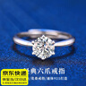 晴碧琳一克拉戒指S925銀莫桑石鉆結(jié)婚求婚訂婚可調(diào)節(jié)送女朋友老婆禮物女 銀色丨禮盒裝 +珠寶首飾鑒定證書(shū) 曬單實(shí)拍圖