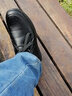 廚王廚師鞋防水廚房專(zhuān)用工作鞋防滑皮鞋男安全勞保鞋透氣防油耐磨春夏 廚王1號/黑色厚底款（防滑防水） 39 曬單實(shí)拍圖
