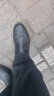 红蜻蜓男鞋春夏款男士爸爸一脚蹬软面皮商务休闲皮鞋男WTA42860黑色42 实拍图