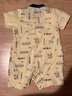 迪迪熊日記（DIDIXIONGRIJI） 嬰兒衣服夏季短袖連體衣薄款夏裝新生兒男寶寶0-3個(gè)月6純棉衣服1 短袖愛(ài)爸爸 80cm 曬單實(shí)拍圖