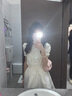 她芙（tafu）小香風(fēng)連衣裙女2025年夏季新款法式收腰顯瘦名媛氣質(zhì)洋氣裙子 圖片色 M 曬單實(shí)拍圖