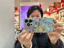 世韓 適用蘋果14pro手機殼14Pro保護套精孔鏡頭全包邊防摔超薄油畫新潮流學生女款軟殼簡約個性創(chuàng)意 曬單實拍圖