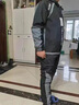 VACK春季衛(wèi)衣套裝男裝外套潮流運動套裝衛(wèi)衣男春裝休閑衛(wèi)衣春秋款 黑色 2XL 曬單實拍圖
