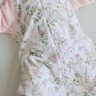 威爾貝魯（WELLBER）恒溫睡袋嬰幼兒1-3歲竹棉睡衣秋冬兒童寶寶防踢被子薄夾棉 綺夢L 曬單實拍圖