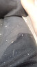 益帛（YIBO）黑色牛仔褲男士秋季新款燙鉆滿(mǎn)天星修身顯瘦直筒休閑小腳長(cháng)褲子男 黑色 33【建議140-150斤】 曬單實(shí)拍圖