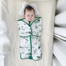 樂卡利 嬰幼兒睡袋新款恒溫新生寶寶安睡不易踢被兒童抱被秋冬夾棉可拆 嬰童睡袋【森林熊貓 M】 曬單實拍圖