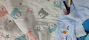 嬰兒睡袋 寶寶防踢被夏季薄款純棉紗布兒童背心睡袋新生兒睡兜空調(diào)包被無袖   SD80 (藍色熊頭)140碼 曬單實拍圖