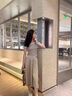 AEMAPE港風(fēng)黑白條紋短袖針織衫女士2025夏裝新款小個(gè)子顯瘦百搭針織上衣 黑白條紋 L 建議105-115斤 曬單實(shí)拍圖