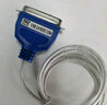 XMSJ四通OKI5530SC/5560SC/5860/5200F針式打印機(jī)連接線 USB轉(zhuǎn)并口線 藍(lán)色 3M 曬單實(shí)拍圖