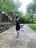 果凡夏季跑步運動(dòng)短褲男款超輕薄透氣吸汗速干馬拉松健身訓練2.5分褲 夜空黑 XL 曬單實(shí)拍圖