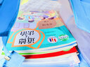 貝多美（BeiDuoMei） 大容量文件袋手提拉鏈網(wǎng)袋透明尼龍網(wǎng)紗作業(yè)學(xué)習(xí)袋多功能學(xué)生手提拎書補(bǔ)習(xí)袋 升級(jí)透明【天藍(lán)色】大容量 曬單實(shí)拍圖