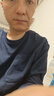 佐丹奴長袖T恤男純棉休閑風(fēng)單口袋寬松圓領(lǐng)套頭衫男01024852 曬單實(shí)拍圖