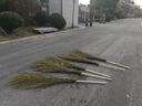 采易樂 大掃把 工廠環(huán)衛(wèi)竹掃把馬路物業(yè)柏油道路戶外地面清潔大號笤帚 4斤木柄竹枝5把裝 曬單實拍圖