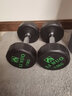 力諾 專業(yè)健身房啞鈴套裝男士家用一對(duì)5KG10公斤20包膠商用固定啞鈴 7.5KG一只 曬單實(shí)拍圖