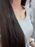 中國黃金CHINA GOLD海豚平安扣黃金項鏈足金吊墜中秋節禮物送女友老婆生日實(shí)用足金海豚之戀平安扣吊墜贈S925鏈 曬單實(shí)拍圖