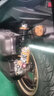 比博士RS5后減震九號E300P E200P M395C NZMIX MZMIX E100 E80C E150MK2極核AE4 AE5小牛FXT U3后減震器 黑色 RS5-285孔距（圓口叉口都配） 曬單實(shí)拍圖