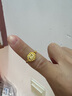周六福（ZLF）  黃金戒指車花女戒活口 計(jì)價(jià) 足金 16號(hào) - 3.61g 曬單實(shí)拍圖