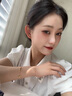 Grace Girl和田玉有你竹夠手鏈女輕奢高級感時尚飾品生日情人節(jié)禮物送女友 有你竹夠手鏈-本地倉 曬單實拍圖