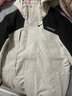 探路者沖鋒衣三合一戶(hù)外套羽絨保暖滑雪登山服男女 極地白\黑色 M 曬單實(shí)拍圖