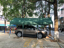 Sibada戶(hù)外停車(chē)棚家用汽車(chē)廣告移動(dòng)車(chē)庫防曬遮陽(yáng)雨棚加厚防風(fēng)簡(jiǎn)易擺攤帳 帶頂棚無(wú)圍布*備注顏色 寬2.8米*長(cháng)5.3米 曬單實(shí)拍圖