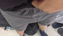 回力短褲男 夏季新款潮流透氣冰絲五分褲運動(dòng)休閑百搭寬松短褲子男女 灰色 【特價(jià)款】 2XL 曬單實(shí)拍圖