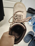 駱駝（CAMEL）大黃靴女時髦擦色粗跟戶外工裝馬丁靴 L24W076611 杏色(5孔) 36 曬單實拍圖