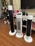 美的（Midea）暖風(fēng)機電熱取暖器家用電暖氣浴室電暖風(fēng)立式電暖器熱風(fēng)機搖頭暖風(fēng)扇小太陽(yáng) 【石墨烯速熱 抑菌濾網(wǎng)】遙控定時(shí) HFT22WOR 曬單實(shí)拍圖