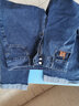 衣織炫牛仔褲女春秋新款高腰時(shí)尚寬松顯瘦直筒長(cháng)褲休閑女裝小個(gè)子闊腿褲 藍色 L 28 曬單實(shí)拍圖