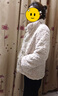 妙奕嘉小香風(fēng)外套女秋冬季2024年新款女裝小個(gè)子休閑風(fēng)女士毛毛外套短款 皮口設計毛茸茸外套【杏色】 L 【建議100斤內】 曬單實(shí)拍圖